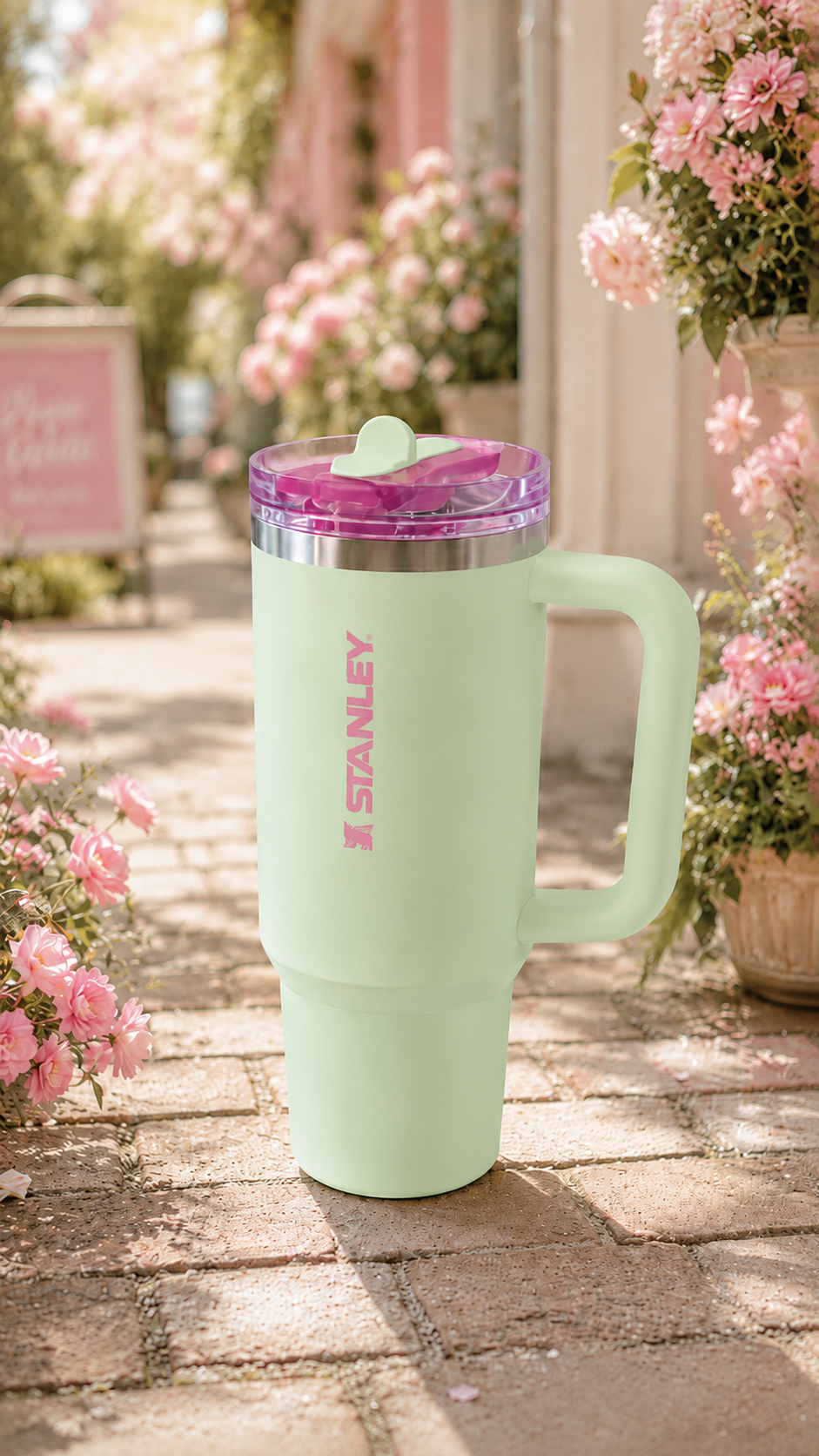 Strawberry Matcha Stanley Cup